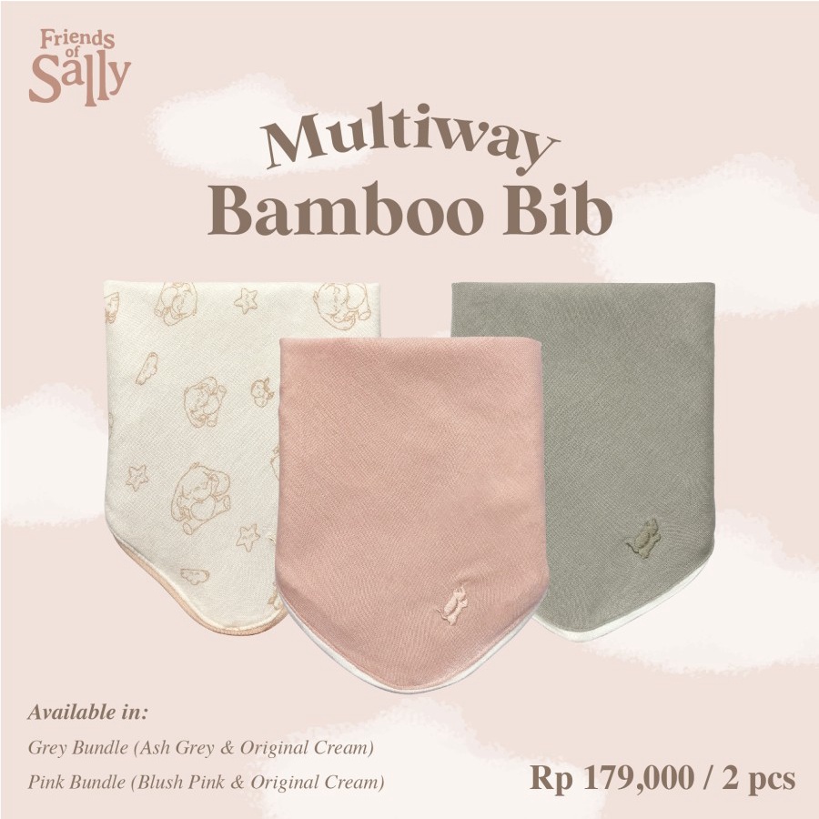 Friends of Sally Multiway Bamboo Bib