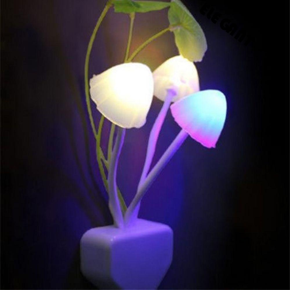 [Elegan] Lampu Jamur New Startup Pretty Colorful Home Sensor Otomatis Romantic LED