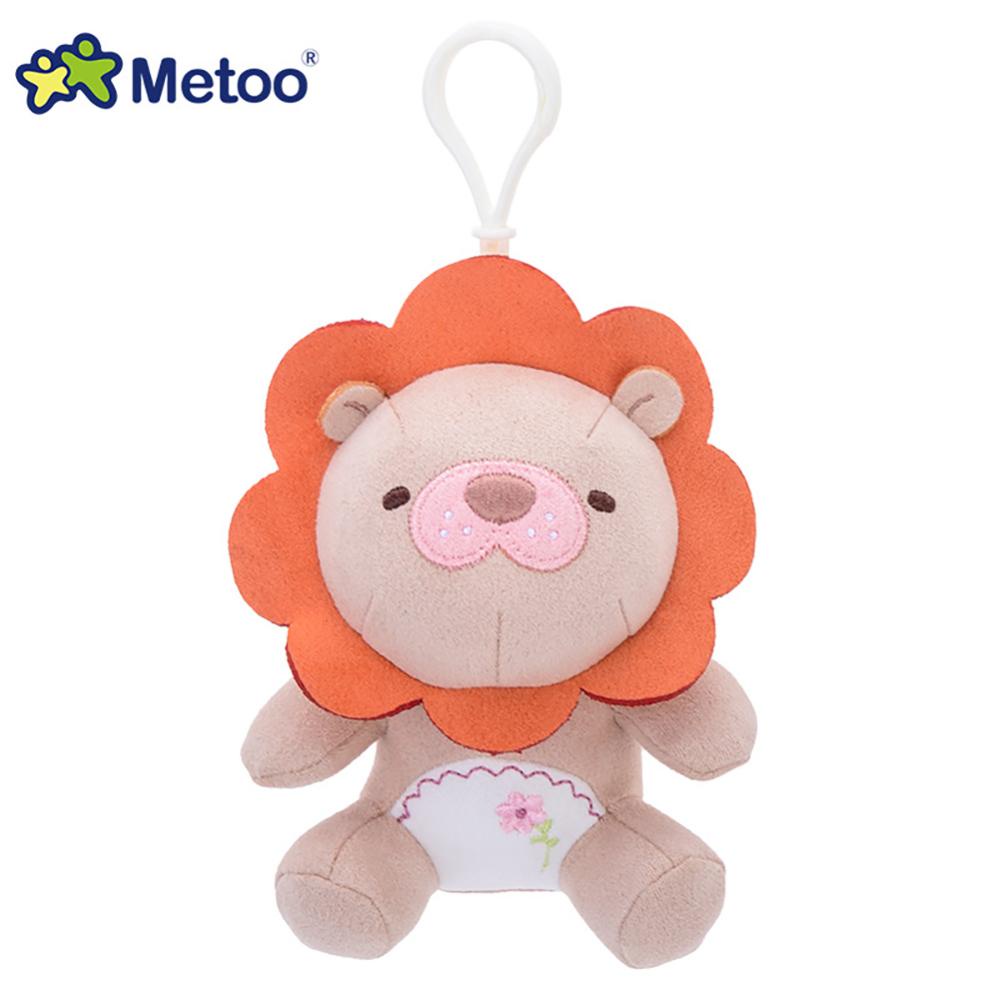 Timekey Metoo Boneka Mini Plush Untuk Mainan Anak Tas Liontin Mainan Untuk Anak Perempuan Ulang Tahun Natal Kartun Mainan H4S3