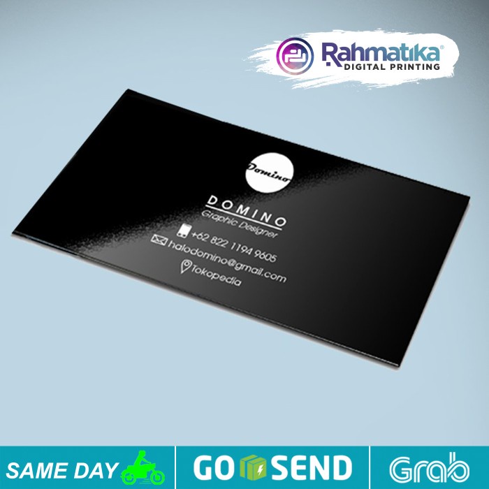 

✨BESTSELLER✨ - Kartu Nama 2 Sisi Laminating Doff/Glossy- 1.2.23