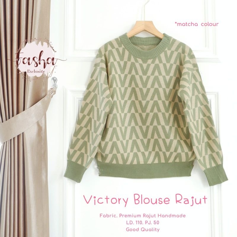 VICTORY BLOUSE Rajut ORI FASHA