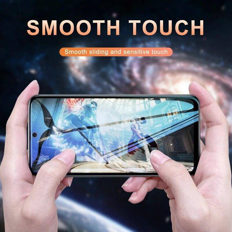 3pcs Film Hydrogel Bening Pelindung Layar Anti blue light Untuk Tecno Camon 2018 15 12 Pro Premier 15 12 Air i4 18i 17 Pop 5X Soft HD Film Untuk Tecno Phantom X2 Pro Bukan Kaca