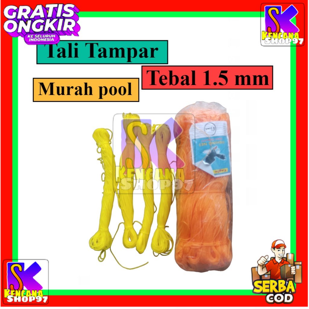 

Tali Tampar Tali Tambang 1.5mm SEA GULL Ecer