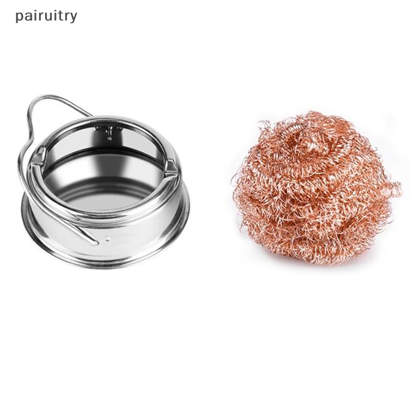 Prt Steel Soldering Solder Ujung Besi Pembersih Kawat Bola Heavy Duty Welding PRT