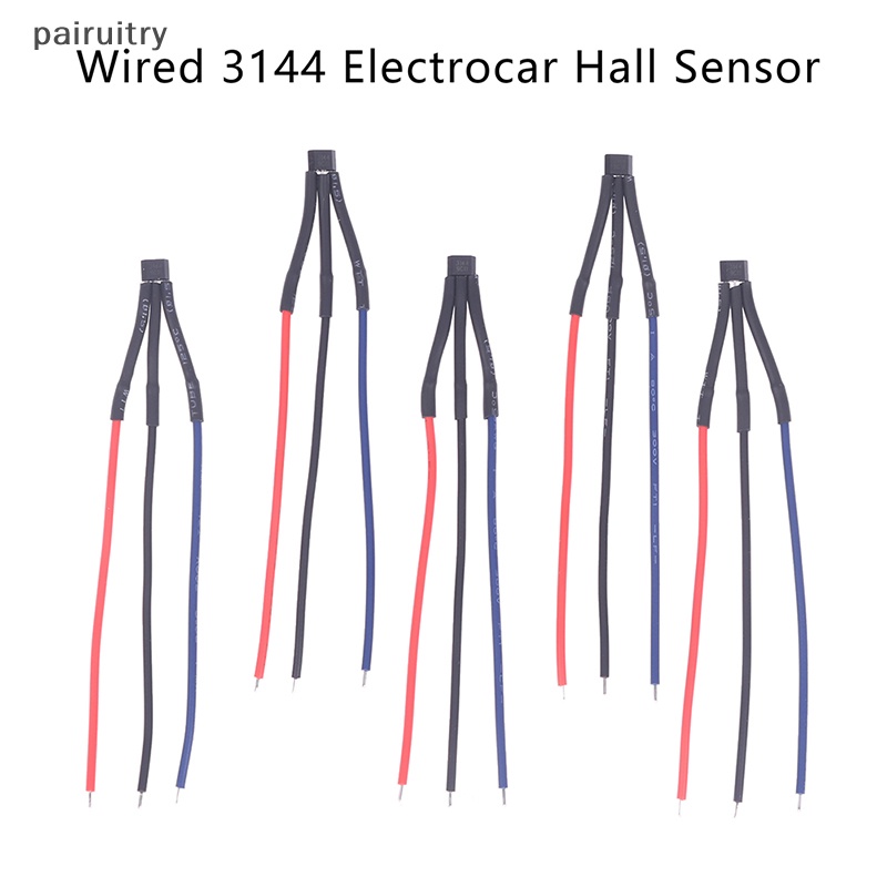 Prt 5Pcs Electrocar Hall Sensor Brushless Motor Hall Komponen3144 Dengan Cable Hall Electric Machine Hall Sensor PRT