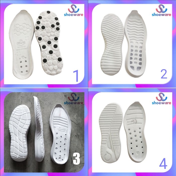 Outsole Sepatu Outsol Kecil Small Size 36-39 Sport Sol