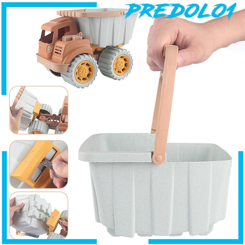 [Predolo1] Dump Truck Mainan Truk Konstruksi Mini Untuk Pesta Nikmat Pantai Pasir Mainan Anak Laki-Laki