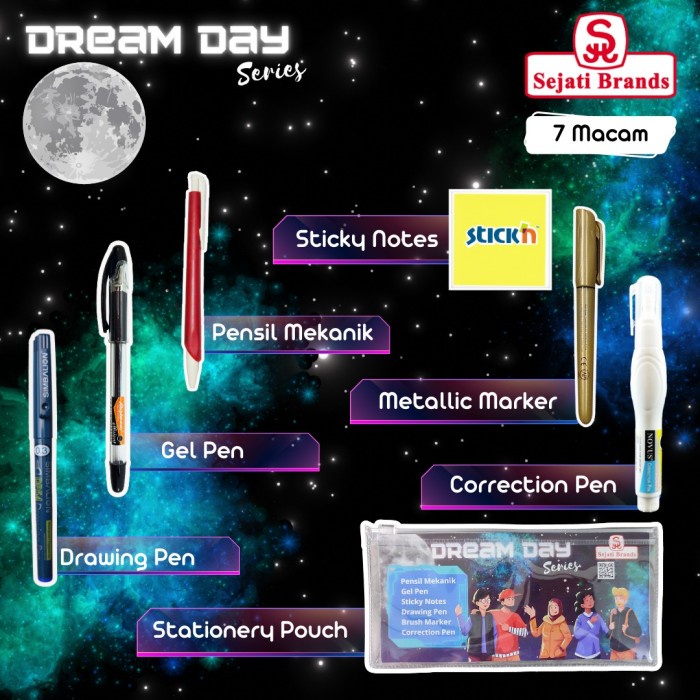 

Paket TAB ( Tahun Ajaran Baru ) Lengkap Alat Tulis Sekolah Dream Day