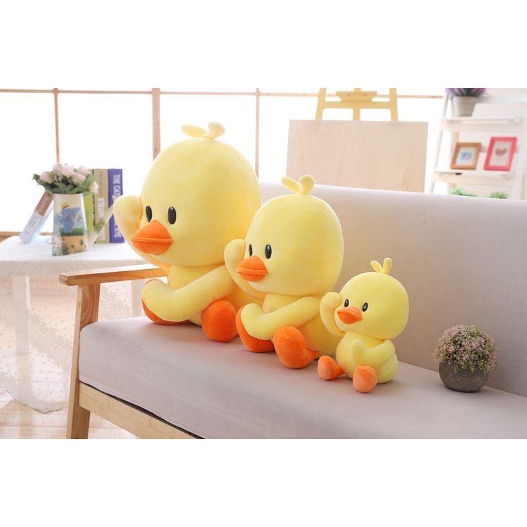 Boneka Bebek Duck Okey Istana Boneka Gembul yellow kuning stuffed plush lucu buntel angsa mentok