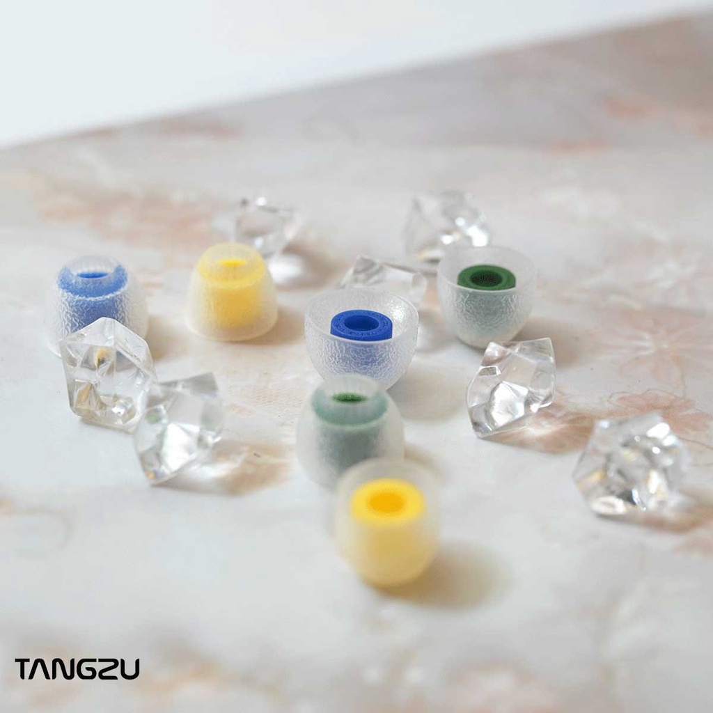 Tangzu Tang Sancai In-Ear Eartips Earphone Silikon Penutup Earphone Tips Earbuds Earplug Untuk Princess Changle ShiminLi Waner