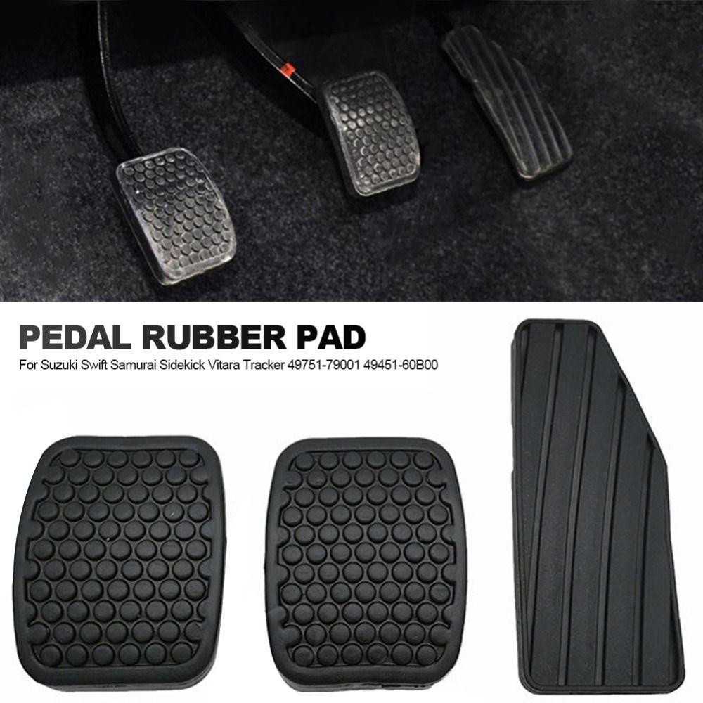 Populer Pedal Mobil Auto Parts Anti-slip Clutch Pedal Foot Pad Cover Untuk SUZUKI Swift Samurai Sidekick Vitara Tracker