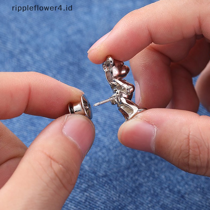 {rippleflower4.id} 1pasang Bear Tighten Waist Button Pin Adjustable Waist Buckle Pengencang Pinggang~