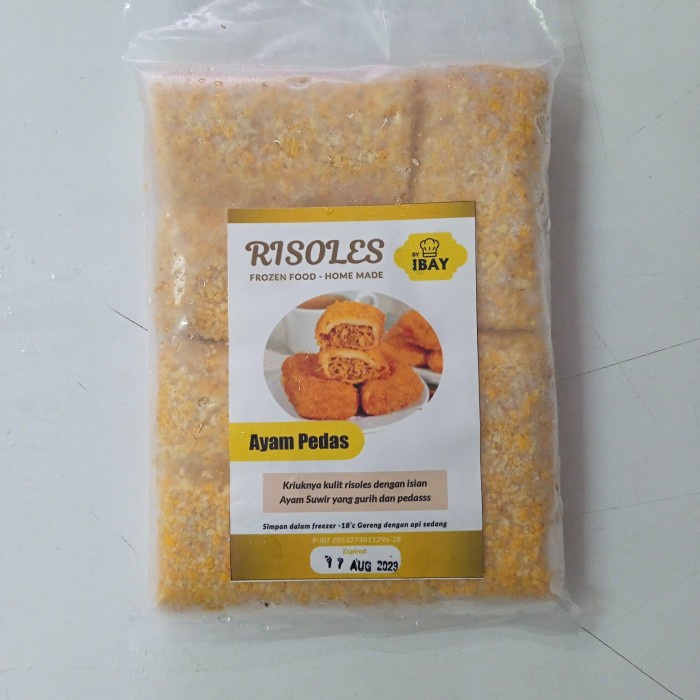 

IBAY RISOLES AYAM PEDAS 500GR 6 PCS