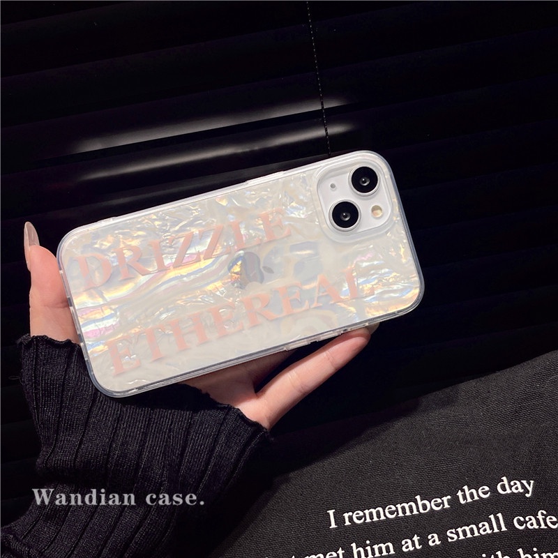 Ins Gaya Gadis Panas Cocok Untuk iPhone 14 Pro Max Casing Ponsel iPhone Dua Lapis Pola Dicetak Kompatibel Dengan Iphone13 13pro 13prm iPhone 11 11pro 14plus 12Pro Max Casing Ponsel TPU Tahan Guncangan