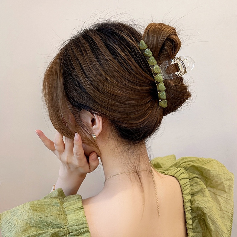 Korean Ins Mini Love Heart Clip Hair Clip Jepit Rambut Aksesoris Rambut Untuk Gadis Manis