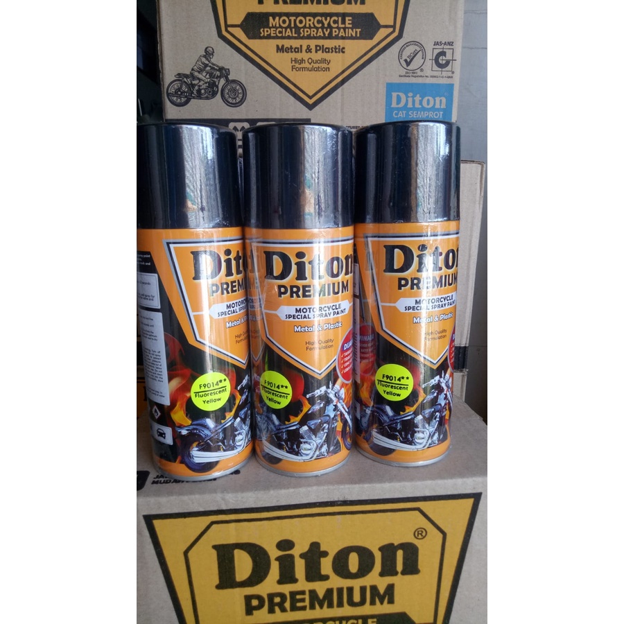 pilok pilox diton premium stabilo yellow 9014 400cc fluorescent yellow f 9014** 400cc cat semprot diton premium