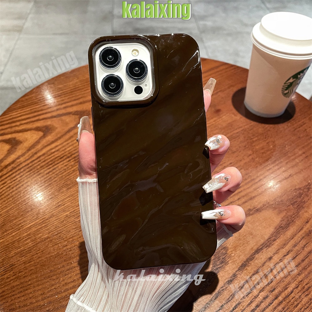 IPHONE Casing Ponsel Riak Air Custom Kemurnian Tengah Murni 3D Kompatibel Dengan Iphone14 Pro Max13 6s 7 8 Plus Se2020 11 12 Pro Max Xs Max Casing Lembut