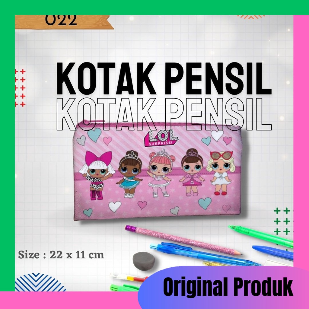 

Tempat Pensil, Kotak Pensil 022 gambar LOL Suprise Serbaguna Murah Dan Kualitas Terjamin , Original Produk Bahan Tebal