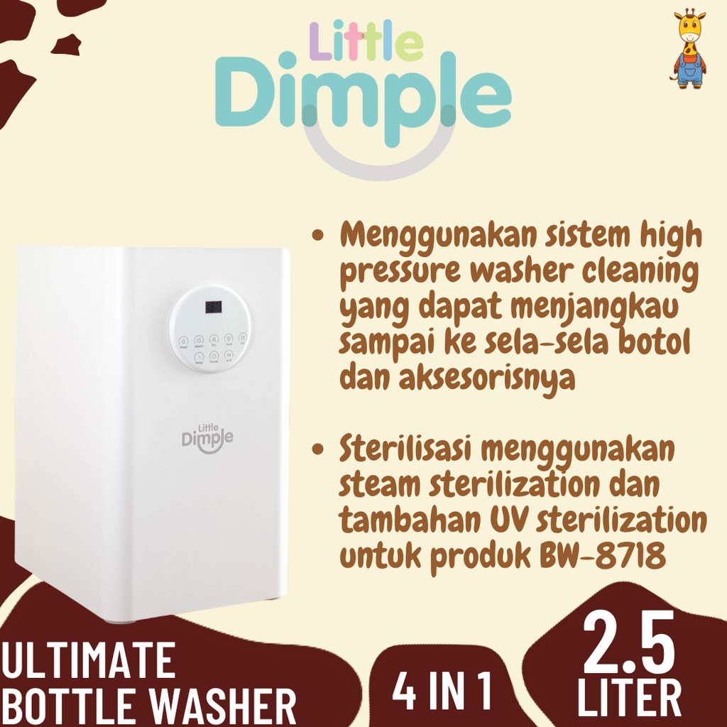 Little Dimple 4in1 Ultimate Bottle Washer