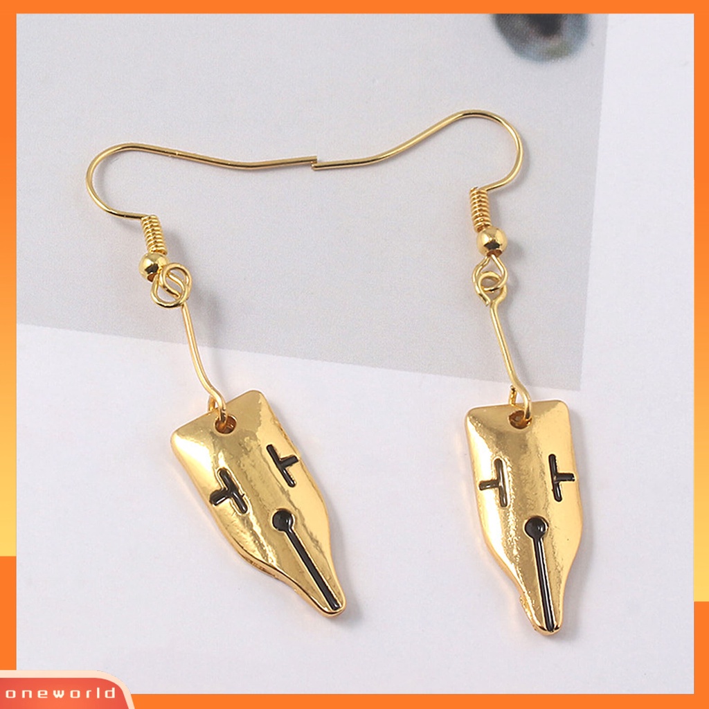 [WOD] Sederhana Wanita Bizarre Adventure Ear Stud Earclip Anime Anting Cosplay Perhiasan