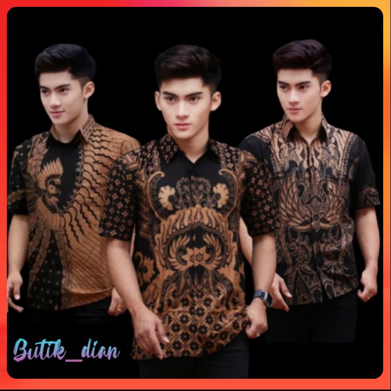 [BUTIK DIAN] NEW ARRIVAL DISTRO BATIK PRIA BORDIR SOGAN HRB026 BATIKAF NOTOARTO BATIK IPNU-IPPNU HEM PRIA Bel