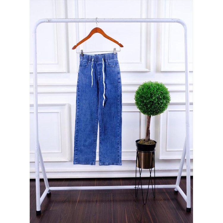 CELANA JEANS KULOT HW BAHAN PREMIUM BANGKOK BKK,4040