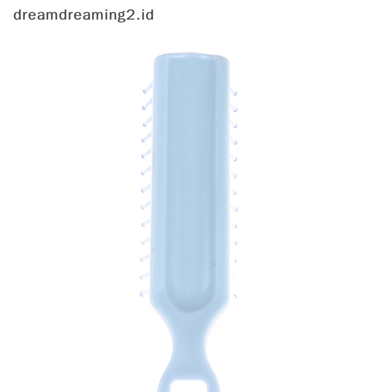 (drea) Sisir Rib Cadangan Perawatan Rambut Praktis New Chic Plastic Man Hairdressing Brush //