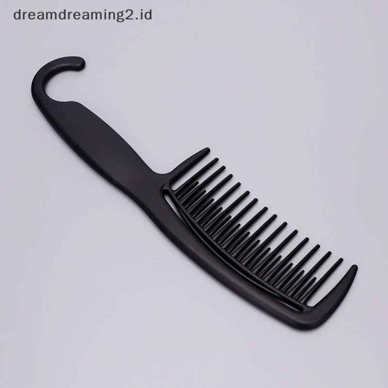 (drea) Woman Wet Hook Curly Hair Brushes Alat Styling Pewarna Salon Pro Antistatis/