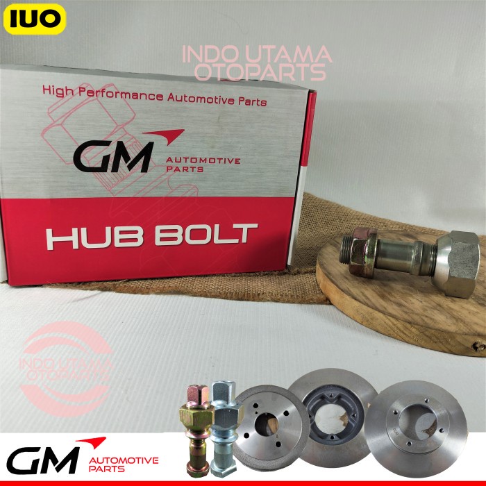 Baut Roda Depan Kanan Fuso PS190 PS220 FM517 FN517 Hub Bolt GM