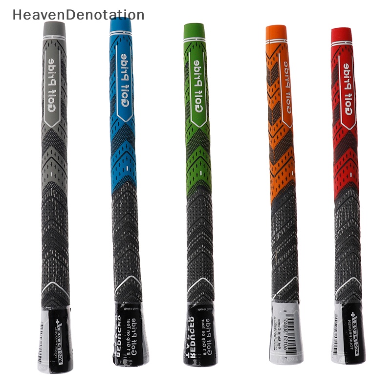 [HeavenDenotation] New Grip Anti Slip Multi Compound Golf Grips Golf Club Grips Rron Dan Grip Kayu HDV