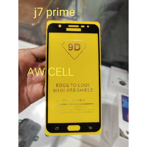 Tempered glass samsung j7 prime full cover full screen