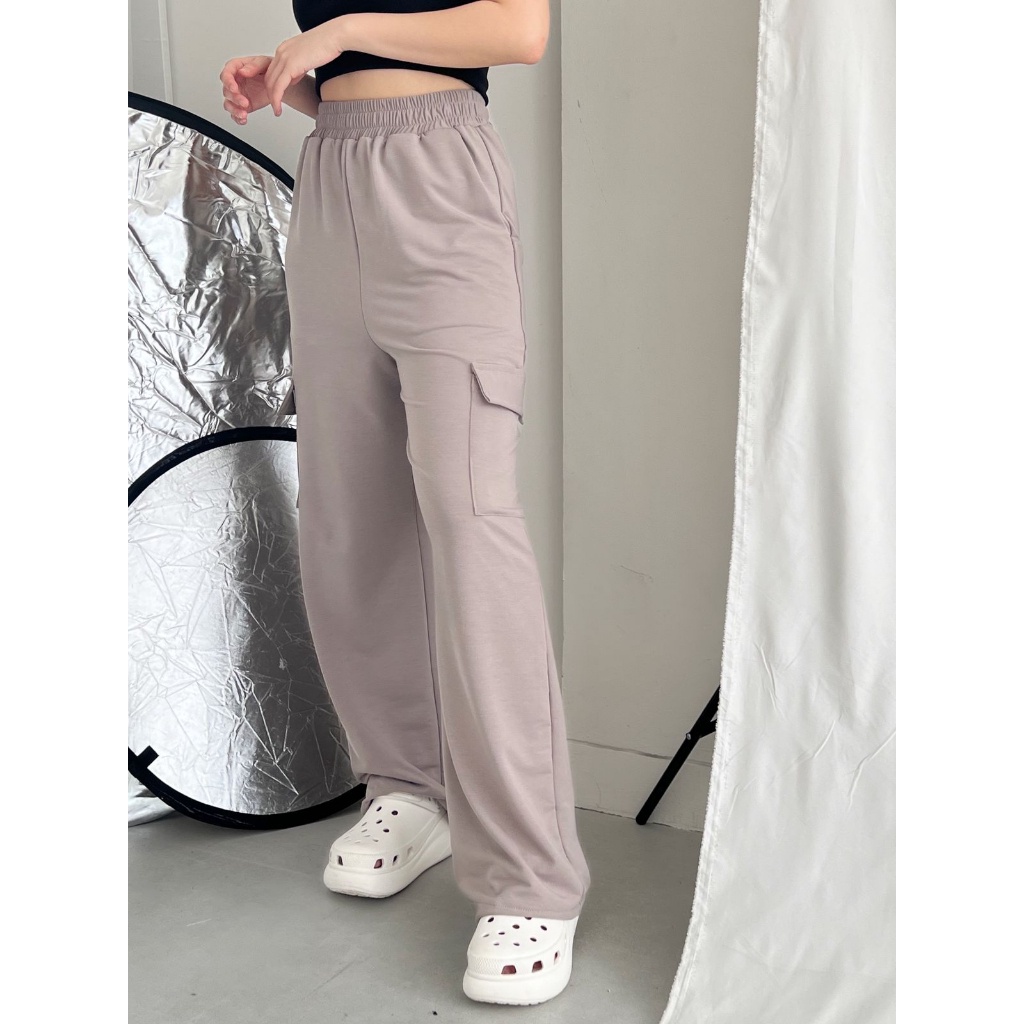 Vela Cargo pants Celana Panjang Wanita A836