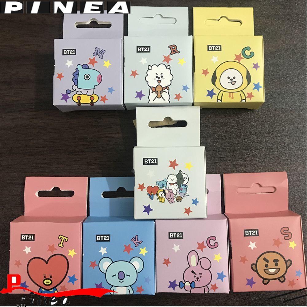 Pineapple Washi Tape Bahan Kertas Washi Tahan Lama Produk Peripheral BT21 Sticker