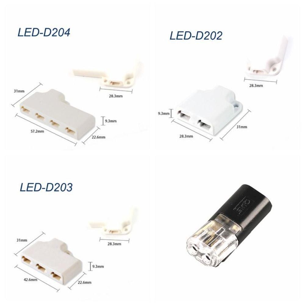 [Elegan] Crimp Terminal Splitter Box Instalasi Cepat Sederhana Dan Praktis Cocok Untuk Kawat Multi Core Konektor Cepat Ada Stripping Wire Untuk Kotak Splitter Lampu LED