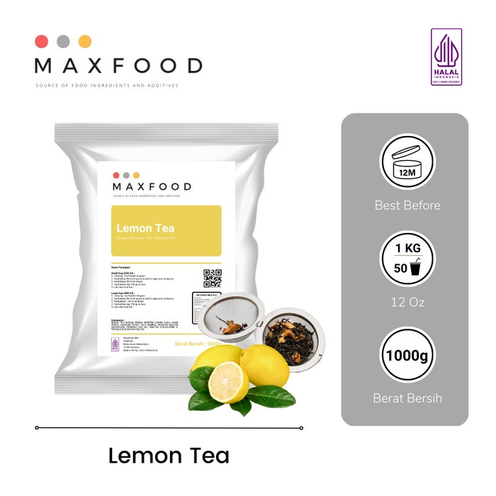 

N.E.W Lemon Tea/ Teh Lemon/ Bubuk Lemon Tea/ Lemon Tea Powder 1kg