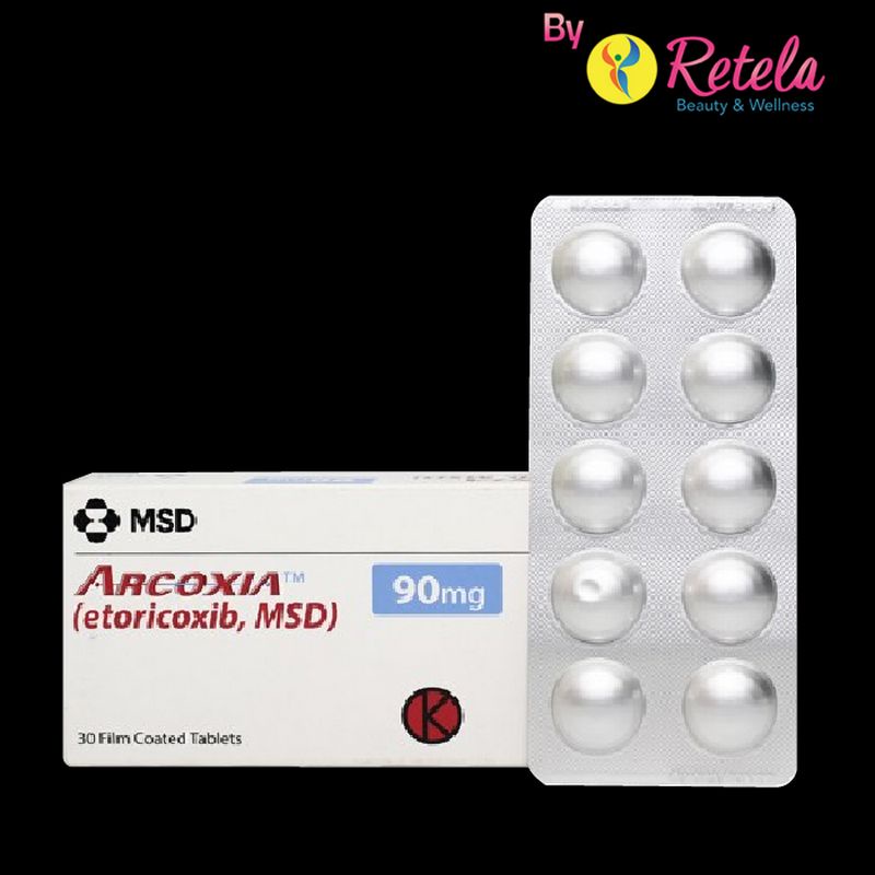 ARCOXIA 90MG 1 STRIP 10 TABLET ( Etoricoxib 90 mg )