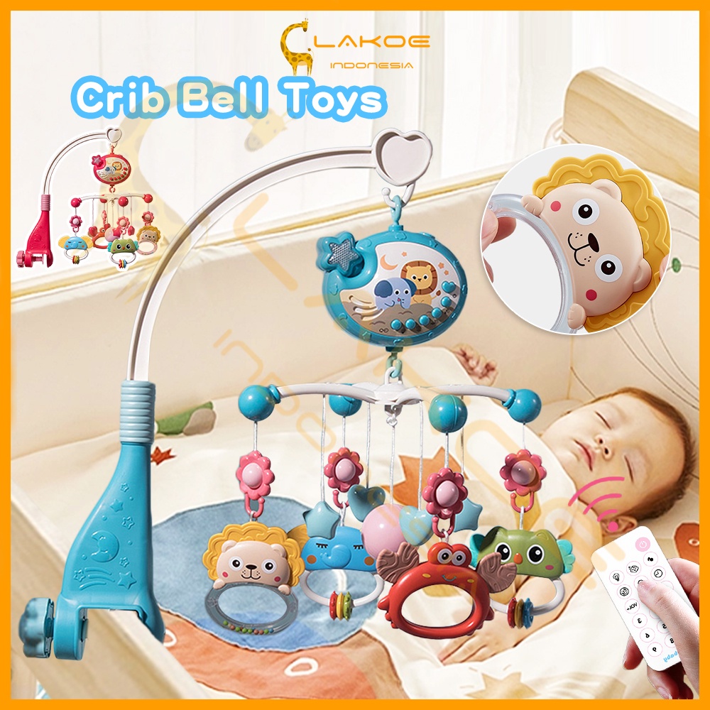 Lakoe Mainan Tidur Bayi Gantungan/Crib Bell Toys/Teether Bayi/Mainan Tidur Bayi / Kasur Mainan Bayi