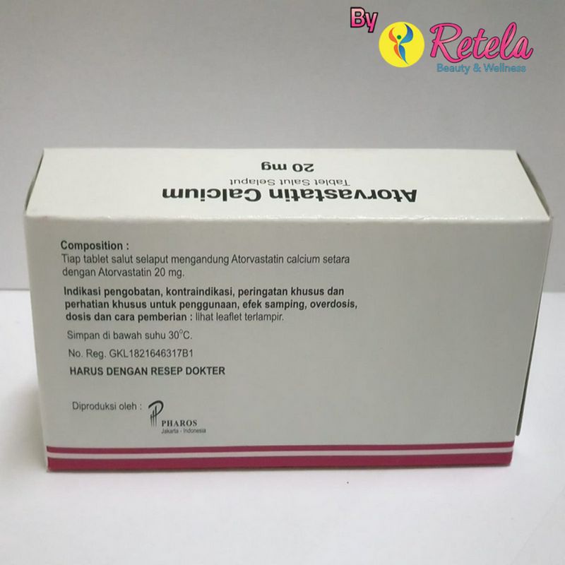 Atorvastatin 20mg Tab 10`S Ogb