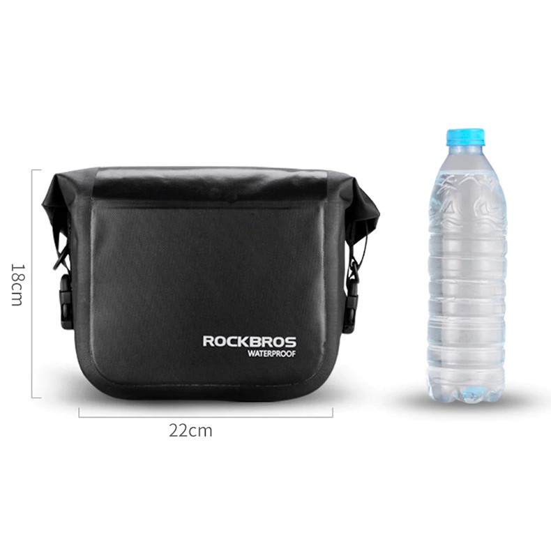 461 ROCKBROS AS-008 Bike Handlebar Waterproof Bag - Tas Sepeda Lipat