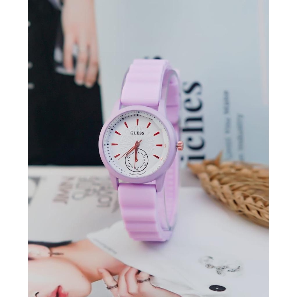 BAJ Jam Tangan Quartz Strap PU Analog Casual Gaya Retro Wanita &amp; Pria Ulzzang Watch Korean Fashion RM089