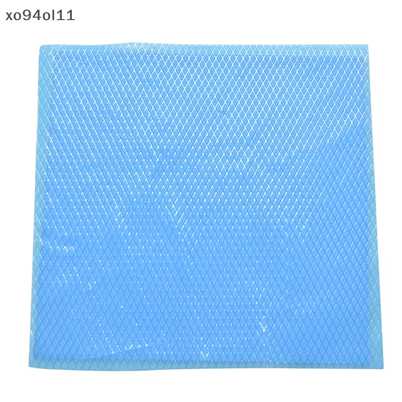 Xo 100mmx100mmx1mm Biru Heatsink Pendingin Thermal Conductive Uncut Silicone Pad OL