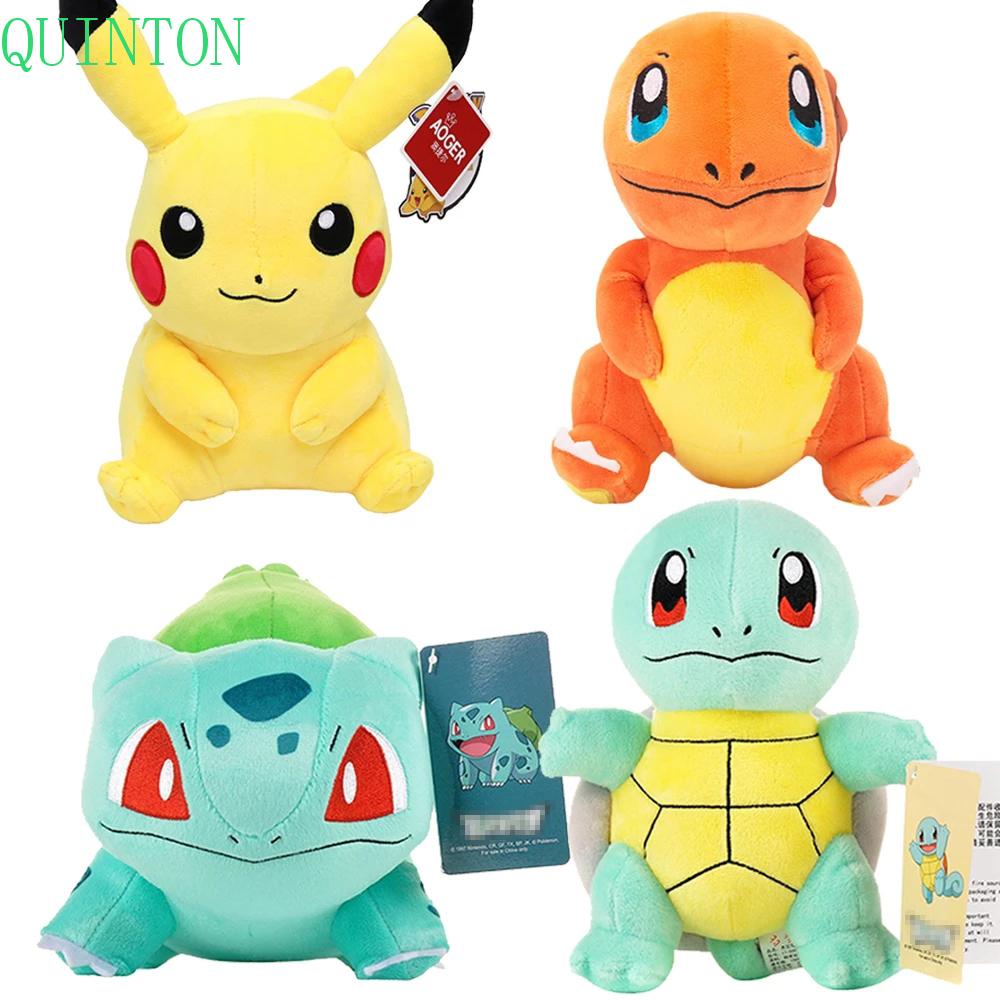 Quinton Pokemon Boneka Plush Anime pokemoned Hadiah Jigglypuff Bulbasaur Peluche Boneka Mainan