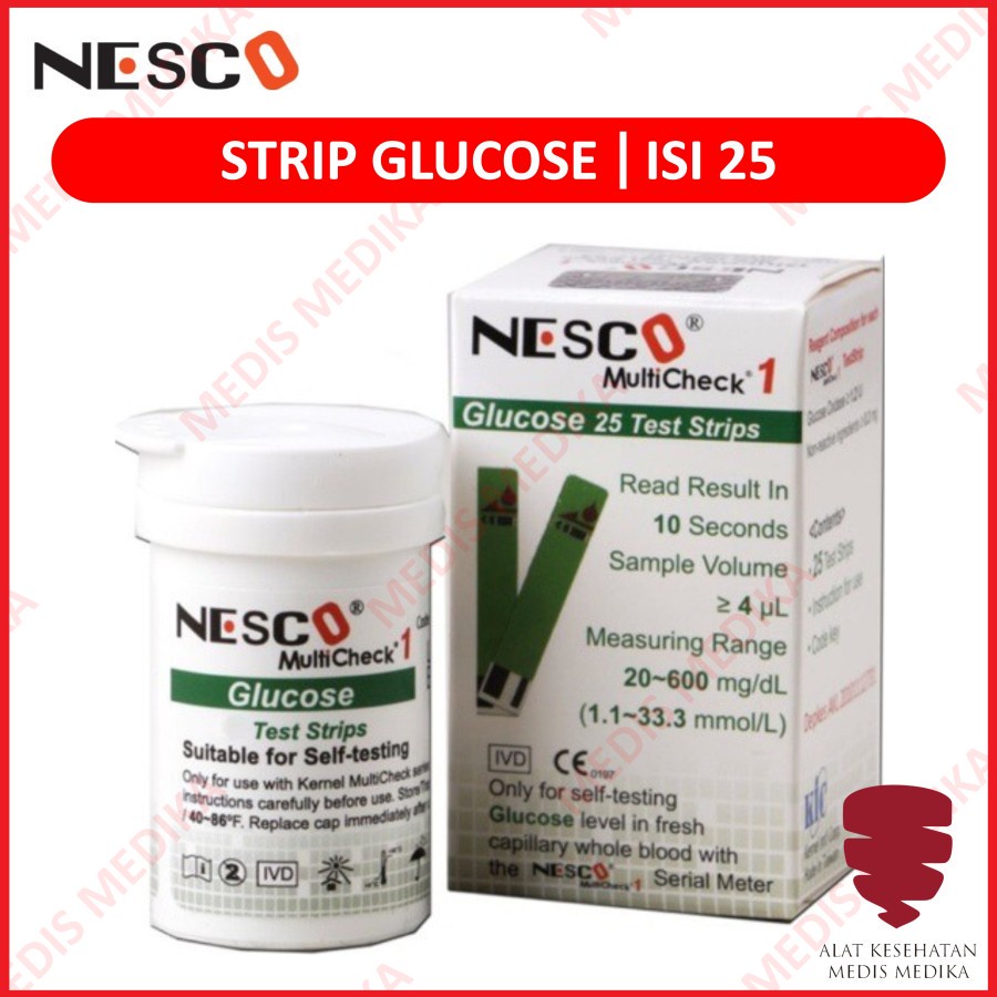 Strip Cholesterol Uric Acid Hemoglobin HB Gula Darah Diagnosa Refill