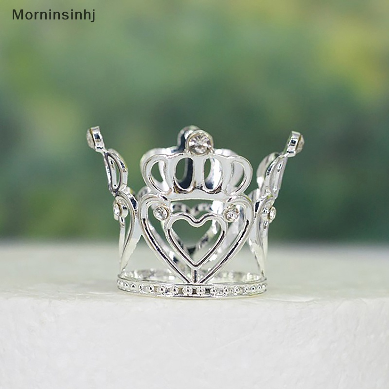 Mornin Fashion Mahkota Logam Kecil Untuk Cowok Cewek Bayi Ulang Tahun Prom Mini Tiaras Perhiasan Kue Diadem Ornamen Aksesoris Rambut Pernikahan id