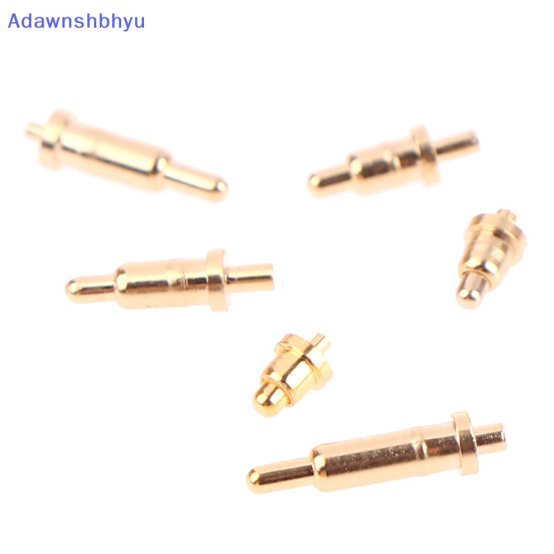 Adhyu 10Pcs Konektor Pogo Pin Pogopin Spring Loaded Contact SMD Pcb3 4 5 6 7 8 9 10 12 14 MM Test Prob ID