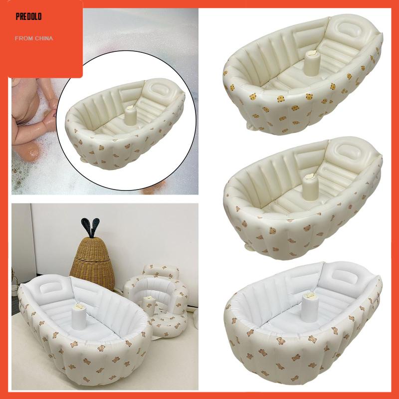 [Predolo] Bathtub Bayi Newborn Non Slip Portable Travel Bath Tub Untuk Bayi Balita Anak