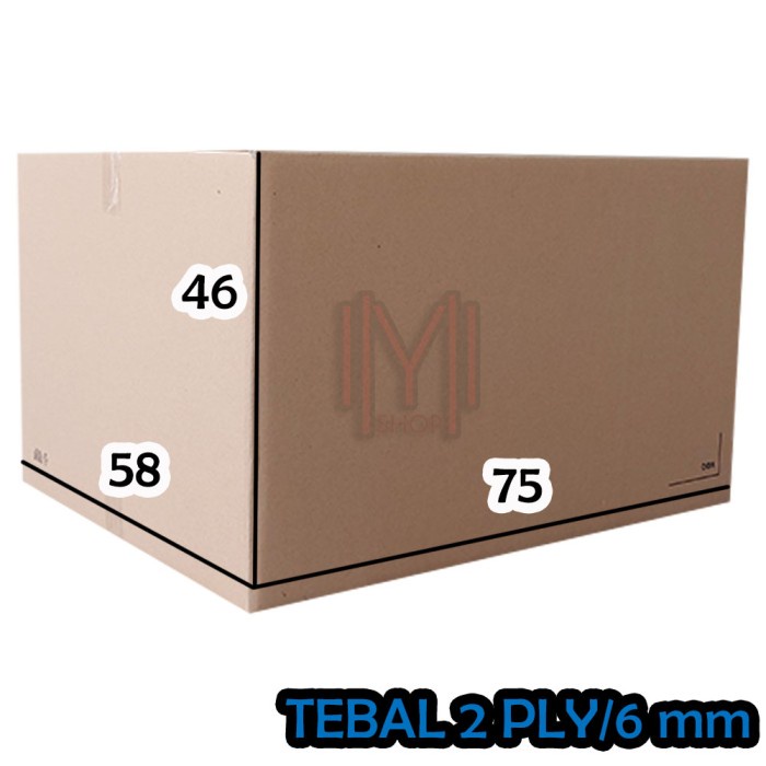 

Terlaris[COD] Kardus Besar Bekas Packing Jumbo Pindahan Dus Kotak Packaging 60x40x40 - FR64