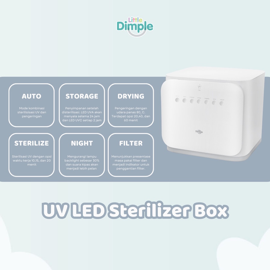 LITTLE DIMPLE UV Led Sterilizer Box