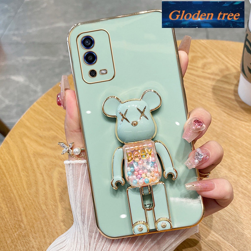 OPPO Toserba sarung pohon mustofaloden mustofa suket55 4g sarung telepon intipoftcase kampaslectroplated silikon shockproof suketrotector suketmooth suketrote anti geser suketumper mustofaover desain baru