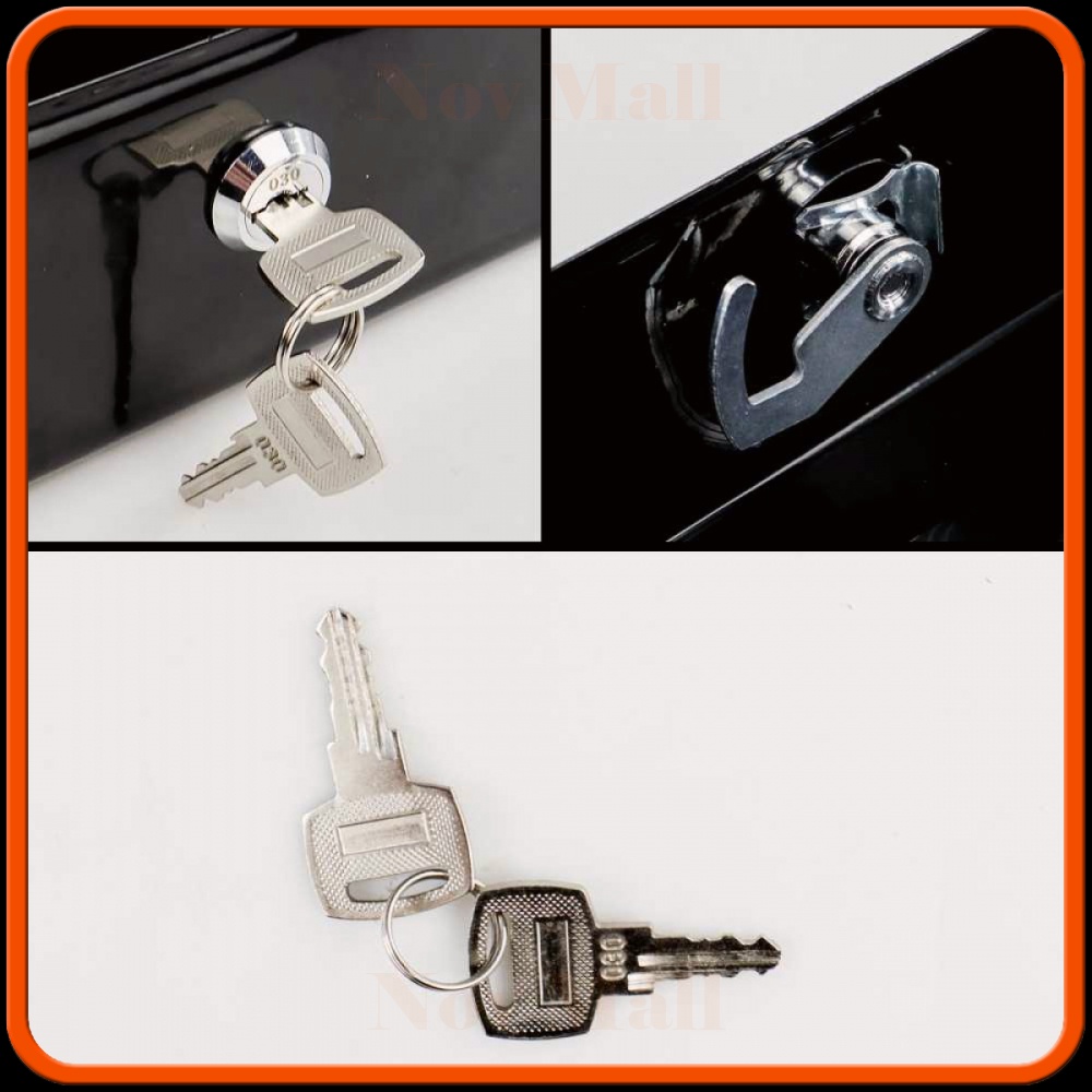 Kotak Uang Dokumen Cashbox Key Lock 25x20x9CM - HC-6605